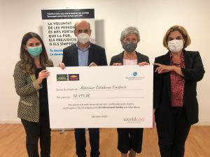 Els clients de Bonpreu i Esclat donen 58.491€ a la Alzheimer Catalunya Fundació